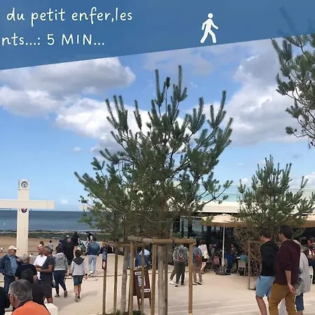 Holiday home Le Nid Douillet Proche De La Mer. La Clef Des Paons